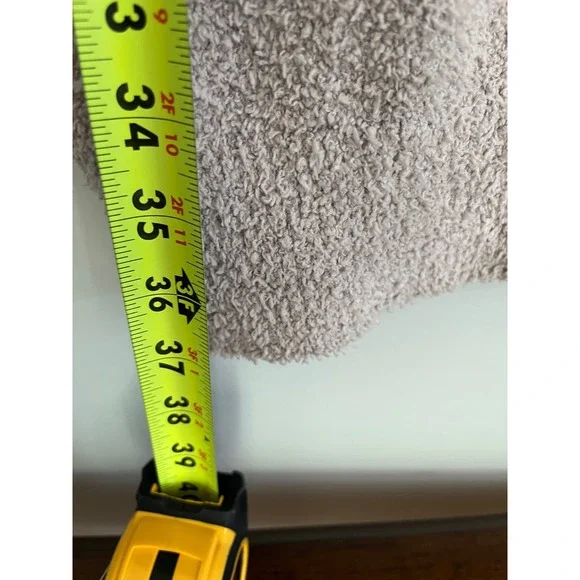 Natural Life Cozy Up Dress Fleece Long Sleeve Beige Size Large - Picture 5 of 8